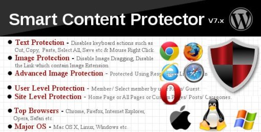 Smart Content Protector - Pro WP Copy Protection v8.1