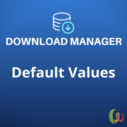 WP Download Manager Default Values 1.7.1