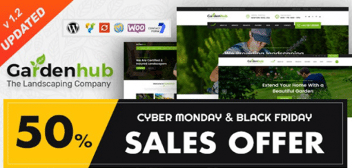 Garden HUB - Lawn & Landscaping WordPress Theme 1.3.4