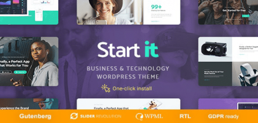 Start It - Technology & Startup WP Theme 1.1.5