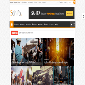 Sahifa 5.8.1 – Responsive WordPress Theme