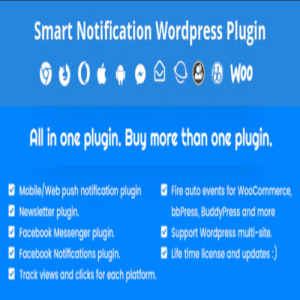 Smart Notification 9.3.9 – Web & Mobile Push WordPress Plugin