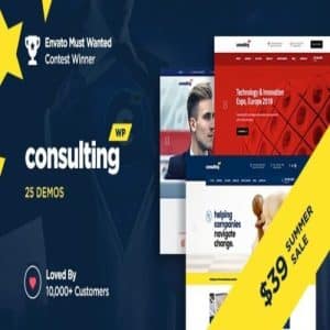 Consulting 6.4.9 – Business, Finance WordPress Theme
