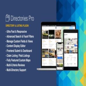 Directories Pro 1.3.102 plugin for WordPress + Addons