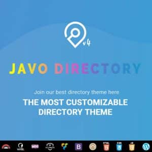 Javo Directory 5.5.0 – The most customizable directory theme