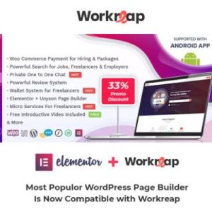 Workreap 2.6.9 – Freelance Marketplace and Directory Theme