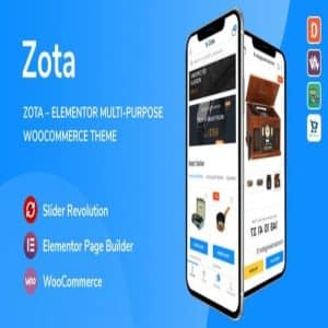 Zota 1.2.8 – Elementor Multi-Purpose WooCommerce Theme